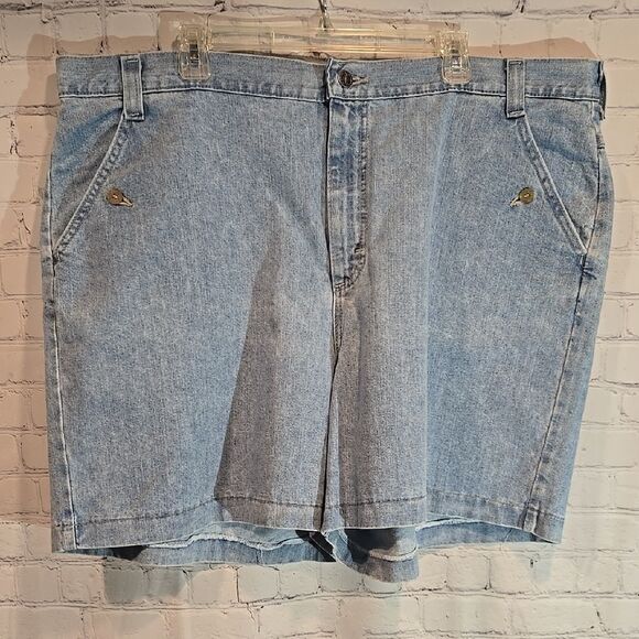 Riders By Lee Plus Size 26w Denim Shorts NWT - Picture 1 of 9